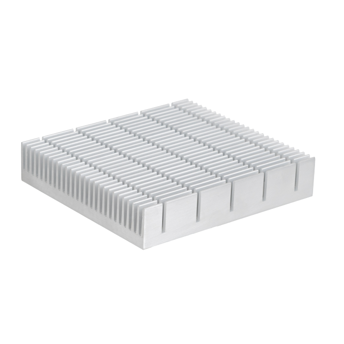 EH001 AL6063 extruded heatsink telecom passive cooling