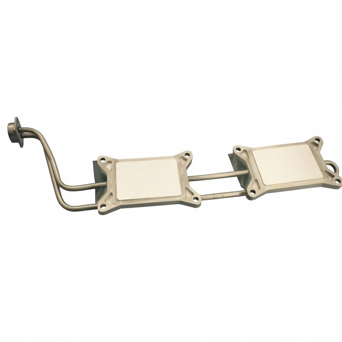 Aluminum Brazing Cold Plate for High-Power Industrial Laser Systems Dual Cavity Synchronous Temperature Control Aluminum Brazing Cold Plate for High-Power Industrial Laser Systems Dual Cavity Synchronous Temperature Control