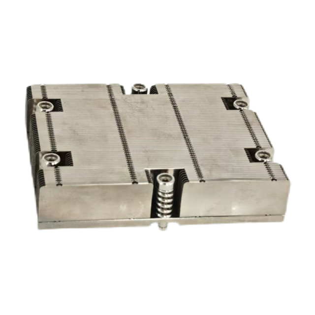 Nickel Plating Zipper Fin Heatsink ZH003 Wholesale Customized Solutions