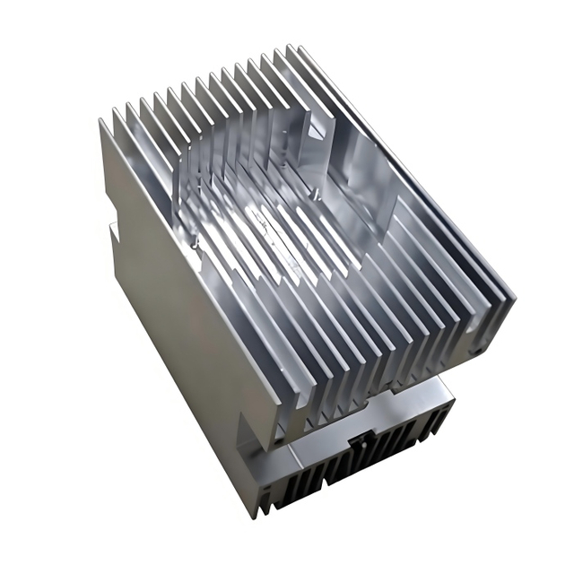 EH004 compact extruded aluminum heatsink 70x52x45.4mm for desktop laser cooling