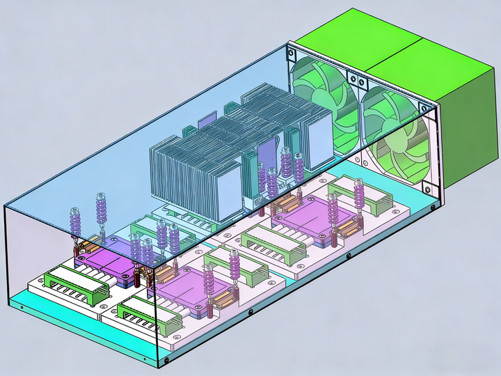 High-Density GPU Server Thermal Balancing Solution