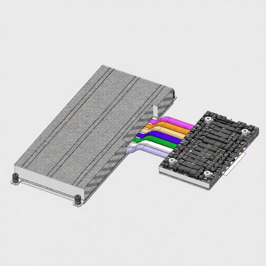 400W Switch Chip in 1U Space:3-Stage Remote Cooling Beat Impossible Layout