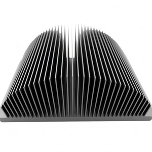EH003 Semi-Circular Extruded Aluminum Heatsink for Medical Devices